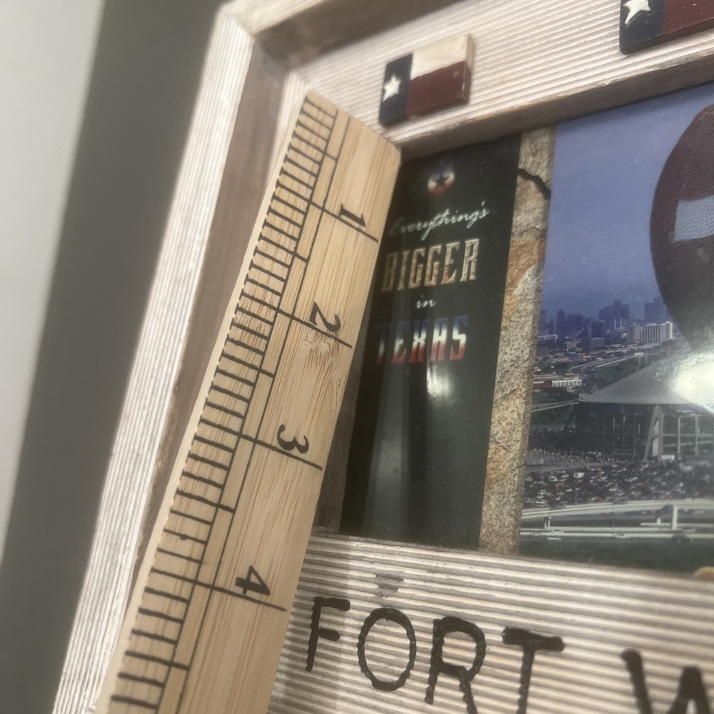 Texas Fort Worth Rustic Barn Wood Photo Picture Frame - Picture 10 of 11